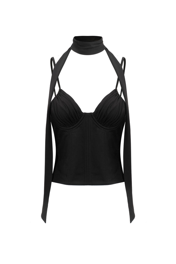 
                  
                    Maddie Corset Top - Black
                  
                