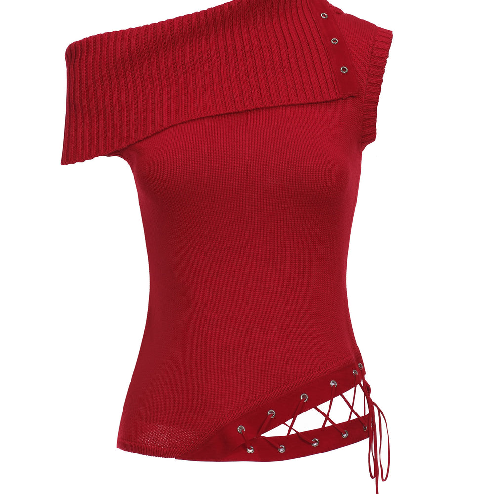 Paisy Top - Red