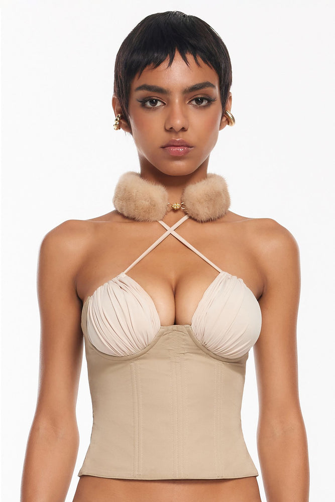 
                  
                    Polina Choker - Beige
                  
                