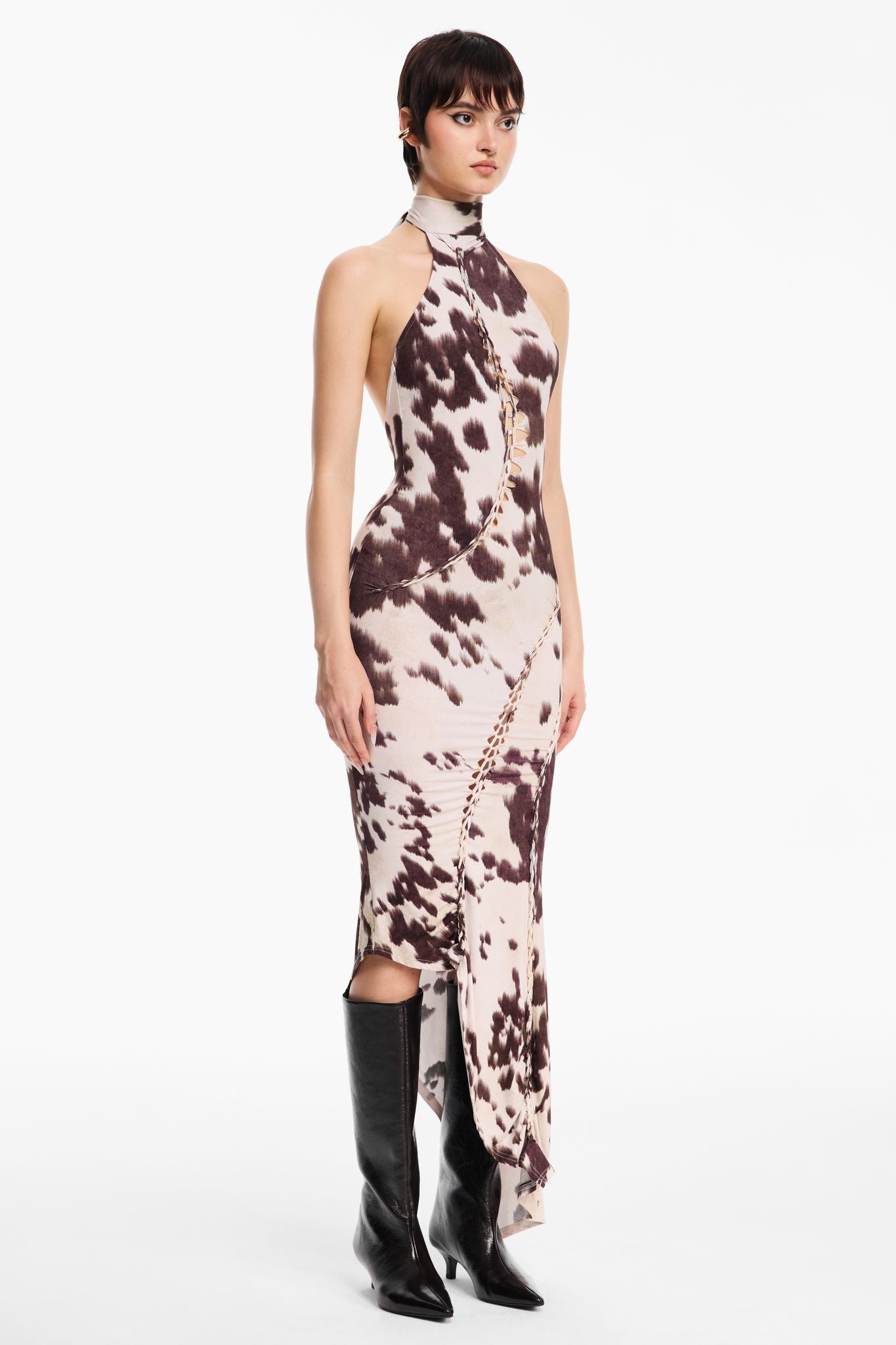 Senja Dress - Cowhide